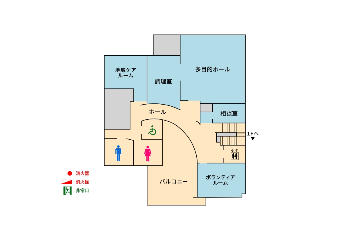 2階のマップ