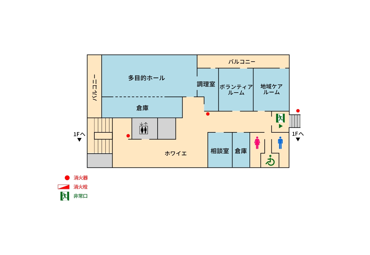 2階のマップ